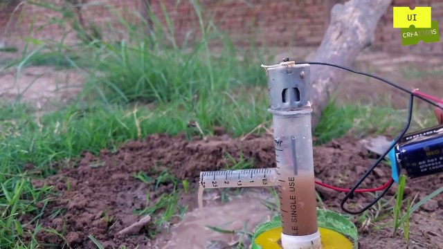How to make mini water pump | Science Project