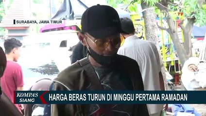Harga Beras di Pasar Wonokormo Surabaya Turun Jadi Rp10.400 per Kilogramnya!