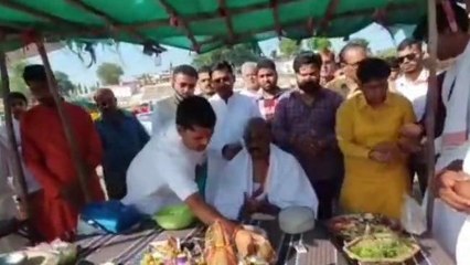 नरसिंहपुर: पूर्व विधानसभा अध्यक्ष ने की नर्मदा परिक्रमा की शुरुआत,जानिए वजह