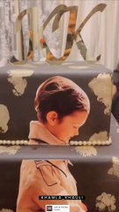 لقطات مؤثرة بين قصي خولي ونجله في عيد ميلاده