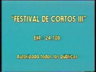 Festival de Cortos 3 - VHS Walt Disney