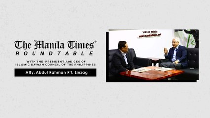 The Manila Times Roundtable with IDCP President and CEO Atty. Abdul Rahman R.T. Linzag