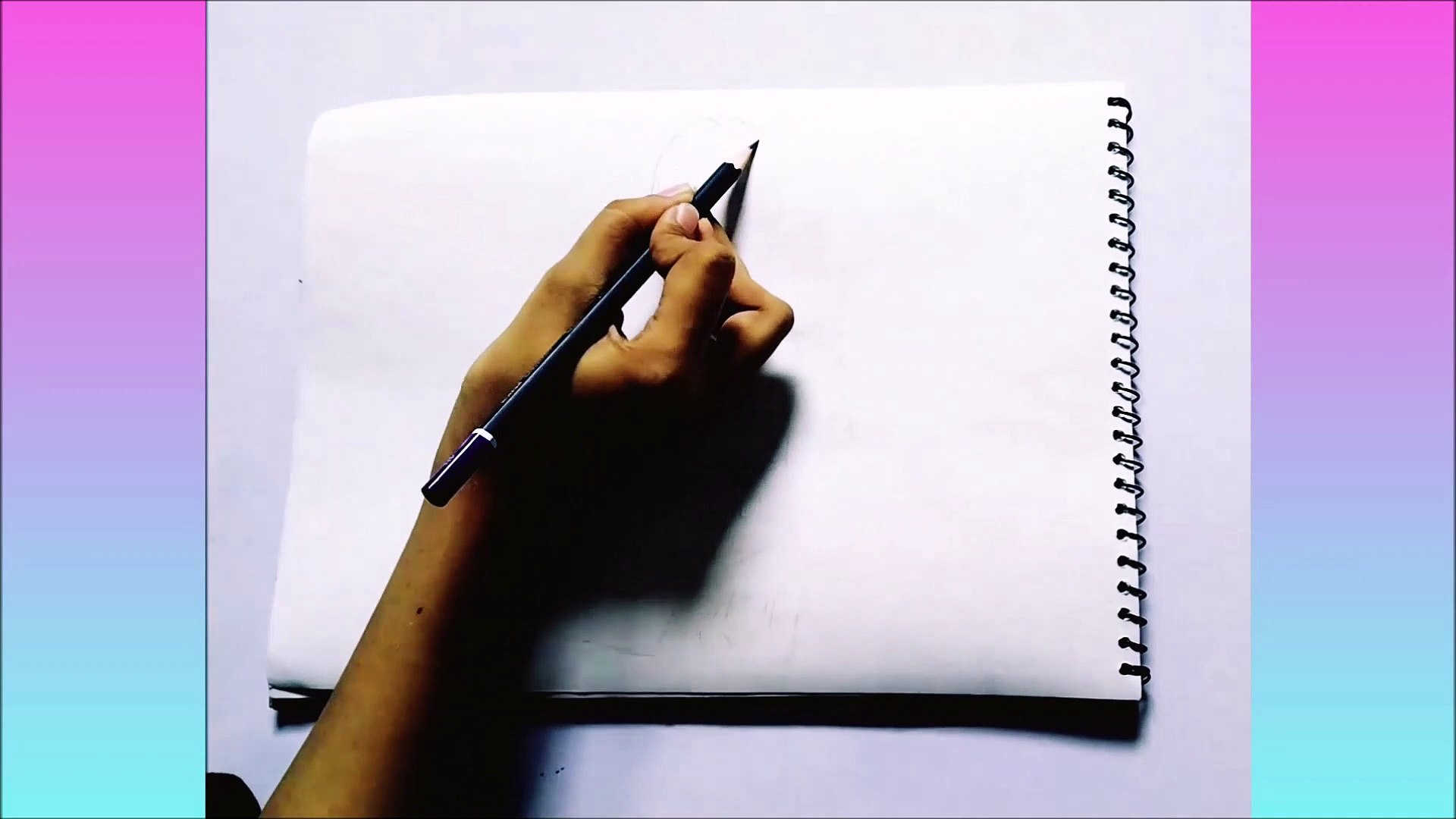 ⁣pencil sketching, a beautiful sketch of a girl | sketching and drawing with pencil