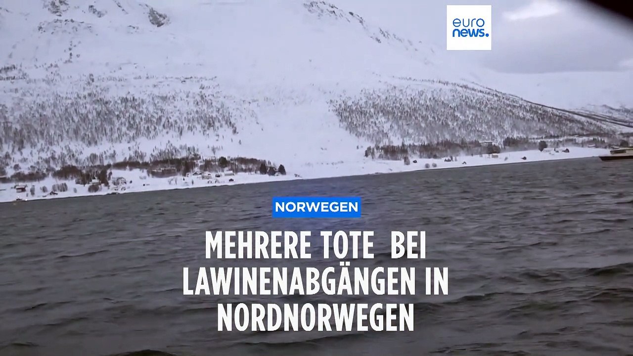 Haus treibt im Meer: Mindestens 4 Todesopfer bei 4 Lawinenabgängen in Nordnorwegen