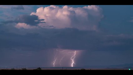 DESERT LIGHTNING - With Drone