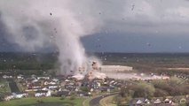 JAW-DROPPING Tornado Drone Footage Shows Kansas Town Get Ripped Apart