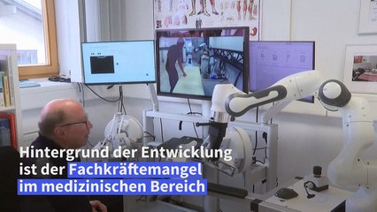 Fachkräftemangel: Pflegeroboter aus Bayern könnte helfen