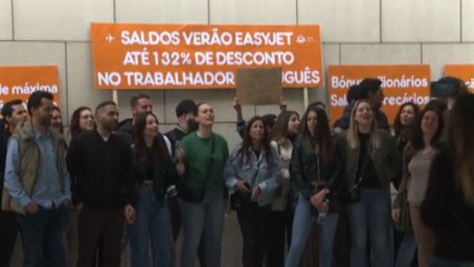 Sciopero del personale di bordo Easyjet all'aeroporto di Lisbona