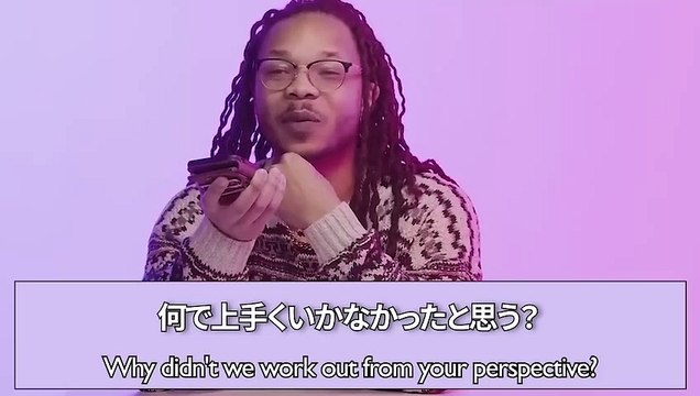 When I asked 100 people to call my ex-lover and say, I don't want to break up with you, I was very impressed! ｜Native English｜Japanese subtitles