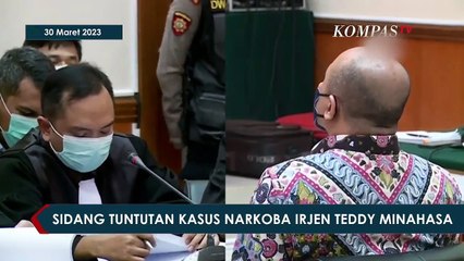 [Full] Jaksa Tuntut Teddy Minahasa Dihukum Mati Terkait Kasus Narkoba di Sidang PN Jakbar