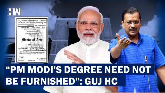 PM Modi's Degree Not Public Interest : Gujarat HC Turns Down CIC Order, Fines Arvind Kejriwal