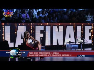 Amici 2023, anticipazioni 1° aprile:  sarebbe l'eliminato, lite Celentano-Emanuel Lo