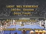 Sugar Ray Leonard Vs Kazamier Szczerba Olympics 1976 Semifinals