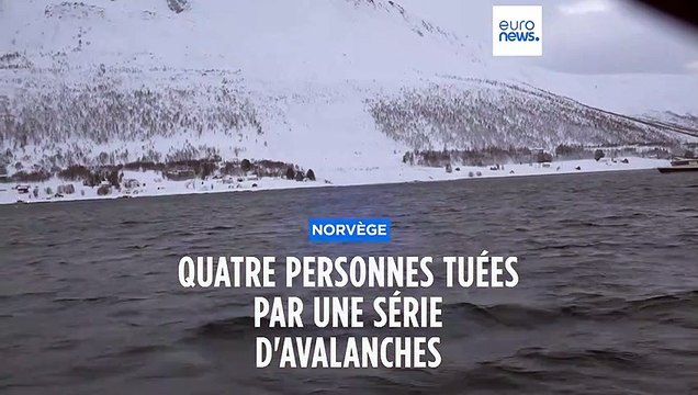 Norvège : des avalanches font au moins quatre morts