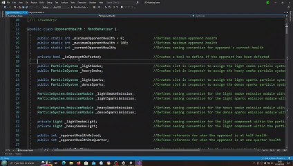 Unity3D Fighting Game Tutorial #248 Damage Effects