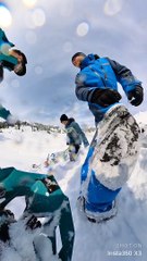 Snowmobile Jump Causes An Emergency