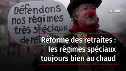 Réforme des retraites : les régimes spéciaux toujours bien au chaud