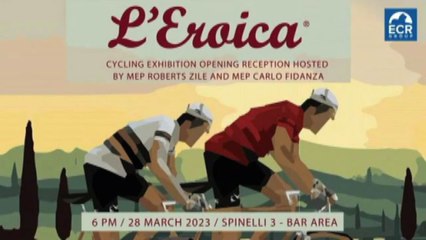 L'Eroica e le emozioni a pedali sbarcano al Parlamento Europeo