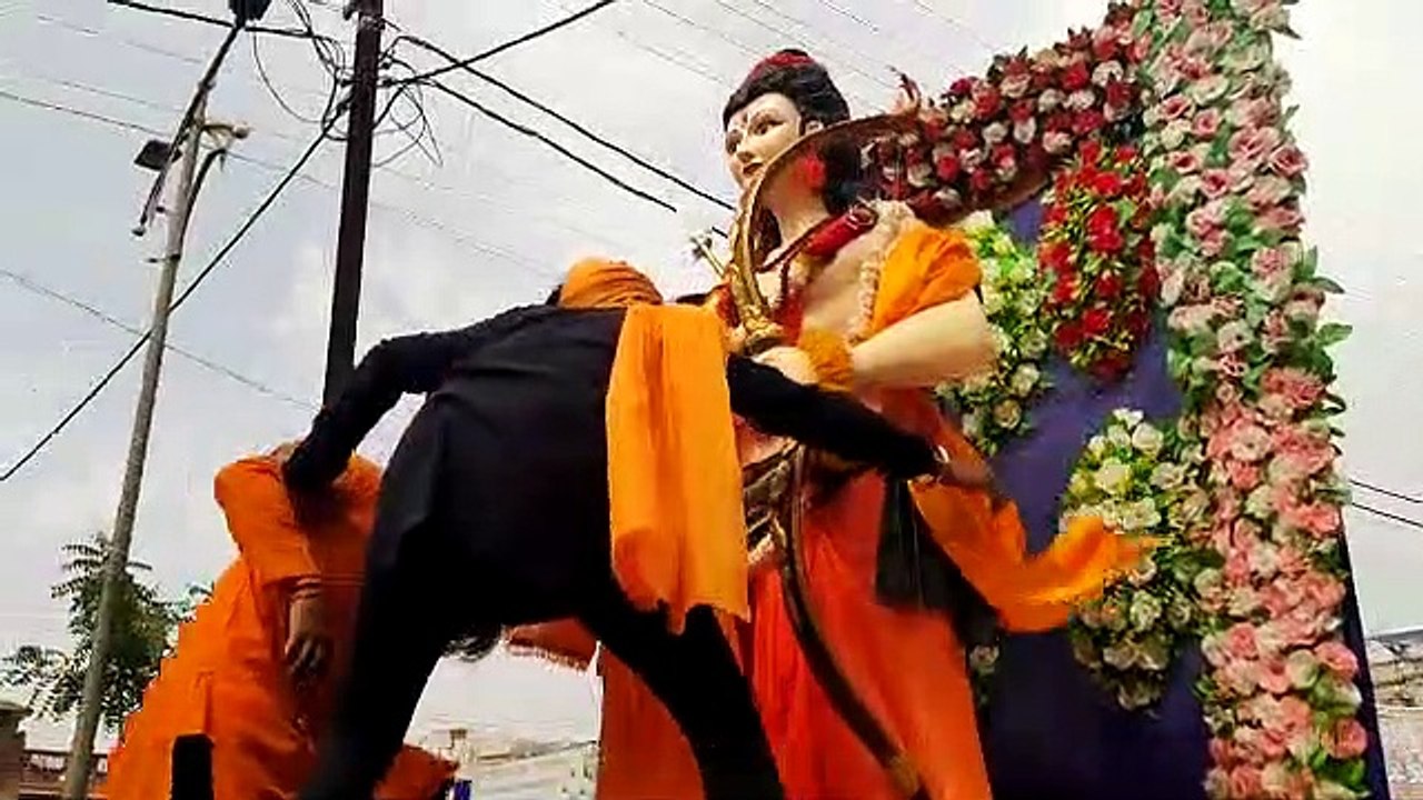 शहर हुआ राममय : पांच हजार से अधिक लोग और डेढ़ कि...