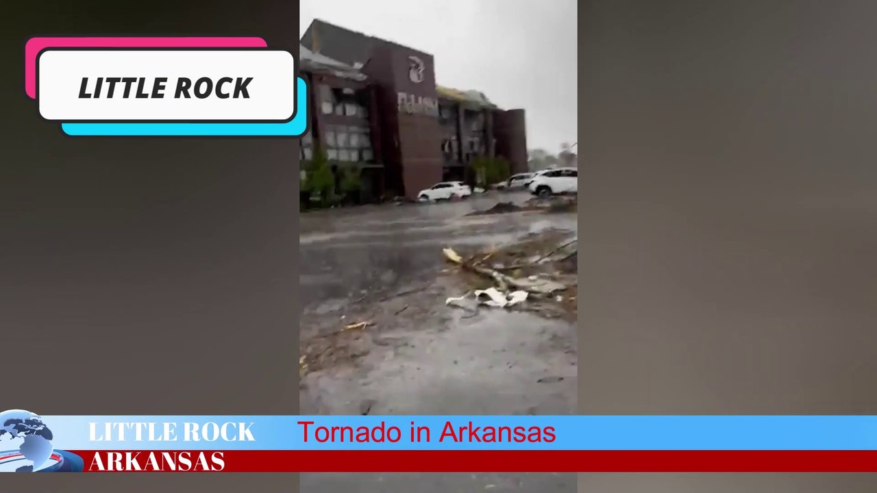 Tornado in Little Rock Arkansas