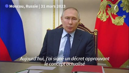 La Russie adopte une nouvelle stratégie de politique étrangère (Poutine)
