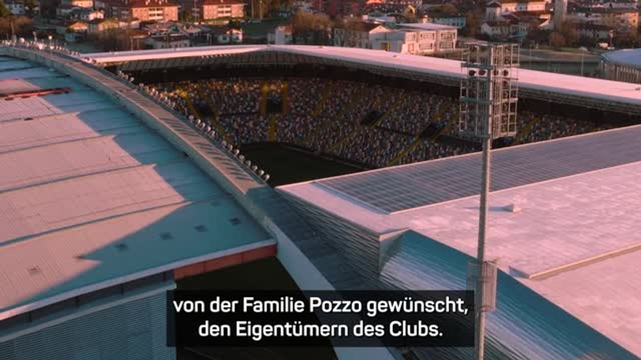 Projekt der Zukunft: Die Dacia Arena von Udinese
