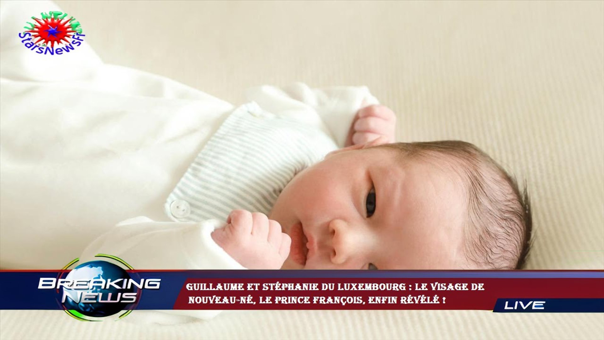 Guillaume et Stéphanie du Luxembourg : le visage de nouveau-né, le prince  François, enfin révélé ! - Vidéo Dailymotion