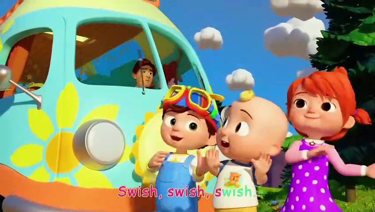 Wheels on the Camper Van | CoComelon Nursery Rhymes & Kids Songs