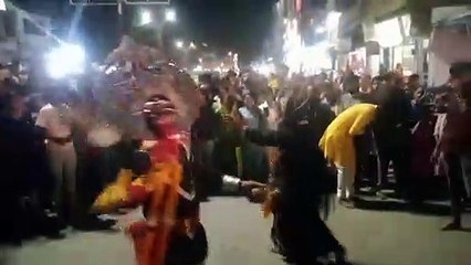 Video Story - काली नृत्य के साथ नगर में निकला जवारा जुलूस