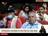 Presidente de la Cámara Municipal de Caracas, Jimmy Gudiño entregó informe de gestión del año 2022