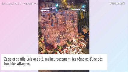 "Au loin les coups de feu" : Zazie et sa fille au coeur d'une tragédie, Lola s'est quasi évanouie