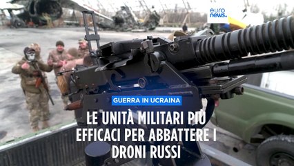 Download Video: Ucraina, le autorità militari rivelano le unità più efficaci per abbattere i droni russi