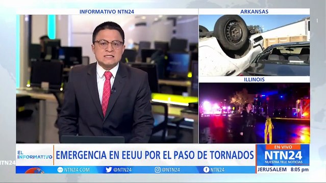 Al menos seis muertos dejan tornados y tormentas en varias zonas de EE. UU.