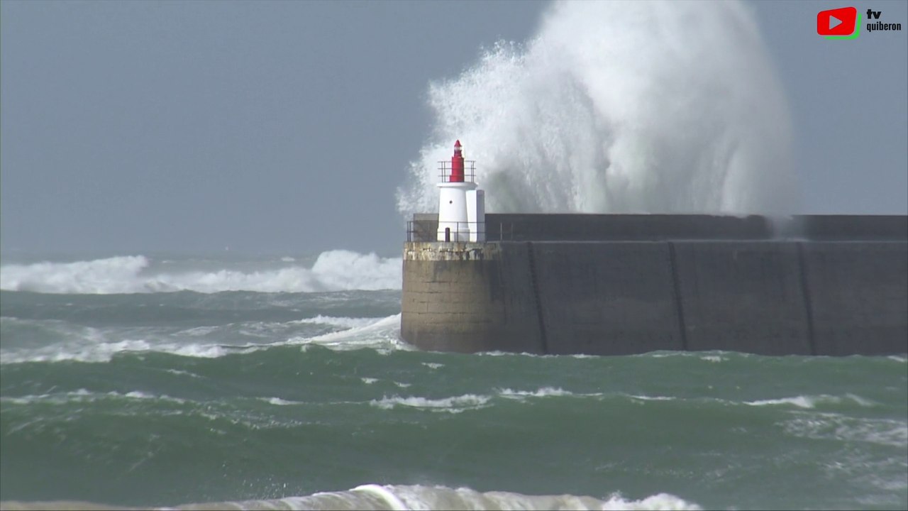 Quiberon |  La tempête Mathis |  TV Quiberon 24/7