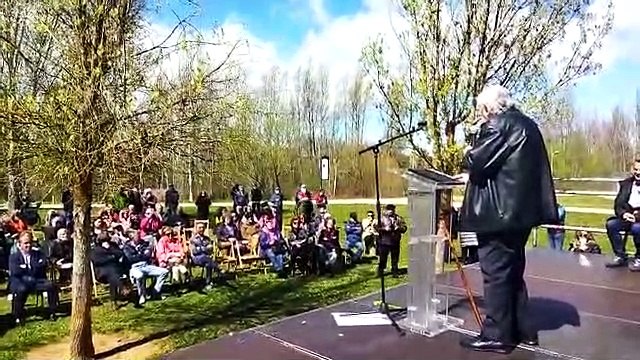 Las palabras de Antonio Gamoneda en la inauguración del monumento de homenaje a las víctimas de Puente Castro (I)