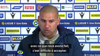 29e j. - Kisnorbo : "Avec ce que nous avons fait, c'est difficile à accepter"