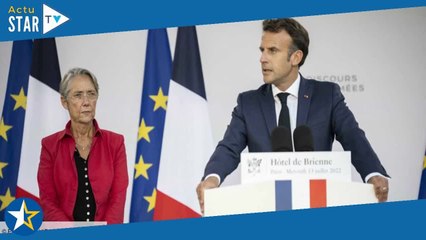 Emmanuel Macron cinglant : cette petite phrase cruelle pour Élisabeth Borne