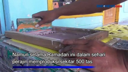 Berkah Ramadan, Perajin Tas Bingkisan Lebaran di Sidoarjo Kebanjiran Order