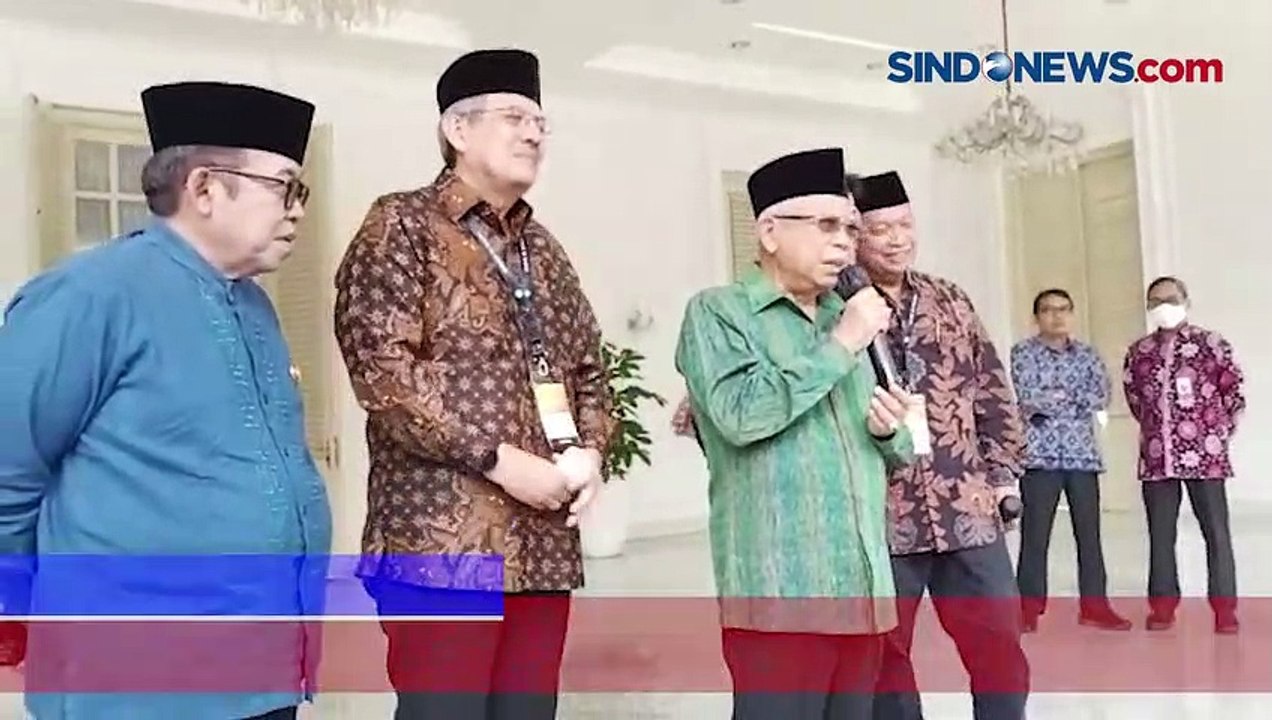 Tanggapi Soal Reshuffle Kabinet, Wapres Ma'ruf: Pak Presiden Belum Bilang Sama Saya