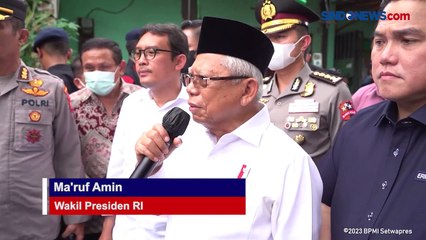 Kunjungi Plumpang, Wapres Ma'ruf Sebut Depo Pertamina akan Direlokasi dan Permukiman Ditata Ulang