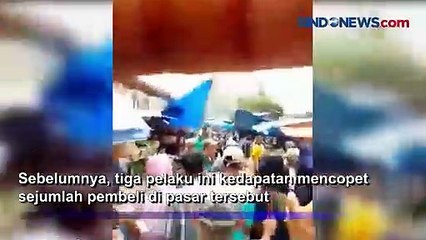 Download Video: Tiga Wanita Pelaku Pencopetan Diamuk Warga di Mandailing Natal