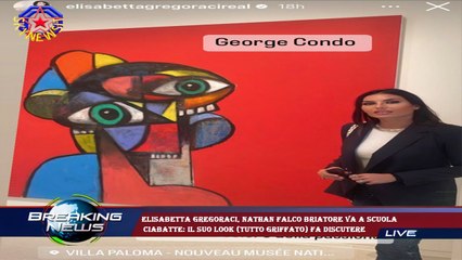 Elisabetta Gregoraci, Nathan Falco Briatore va a scuola  ciabatte: il suo look (tutto griffato) fa d