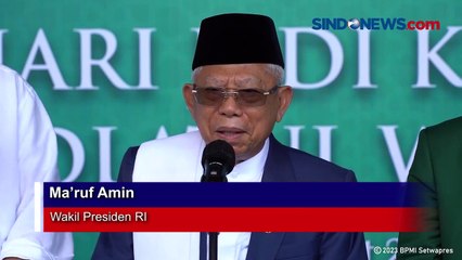 Wapres Ma'ruf tentang Vonis Bebas Terdakwa Tragedi Kanjuruhan: Itu Kewenangan Yudikatif