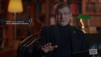 Davutoğlu'ndan 'TOGG' paylaşımı: Bir asgari ücretli en uygun modelini almak istese yemeden içmeden yaklaşık 9,5 yıl para biriktirmesi gerekiyor