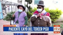 Paciente del hospital Viedma cayó del tercer piso