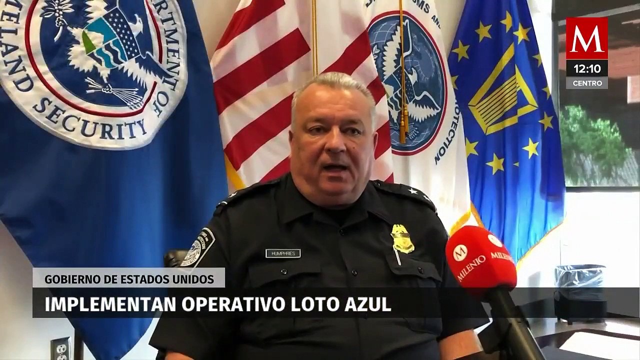 Estados Unidos implementa operativo "Loto Azul" para combatir el tráfico de fentanilo