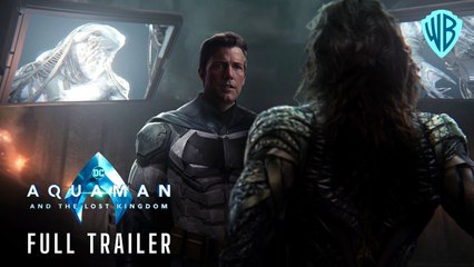 AQUAMAN 2: The Lost Kingdom – Full Trailer (2023) Jason Momoa Movie - Warner Bros
