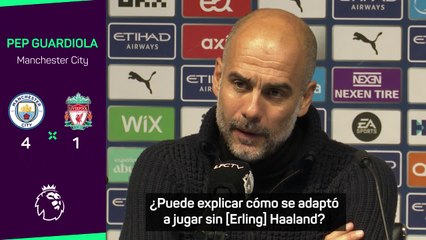 Guardiola elogia el talento de Julián Álvarez: "Es muy especial"