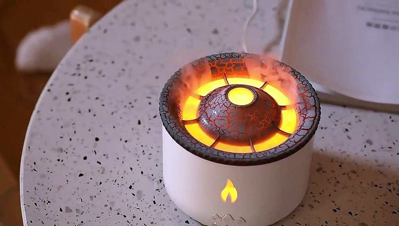 Volcano Air Humidifier | Machine Spray Jellyfish | Oil Diffuser
