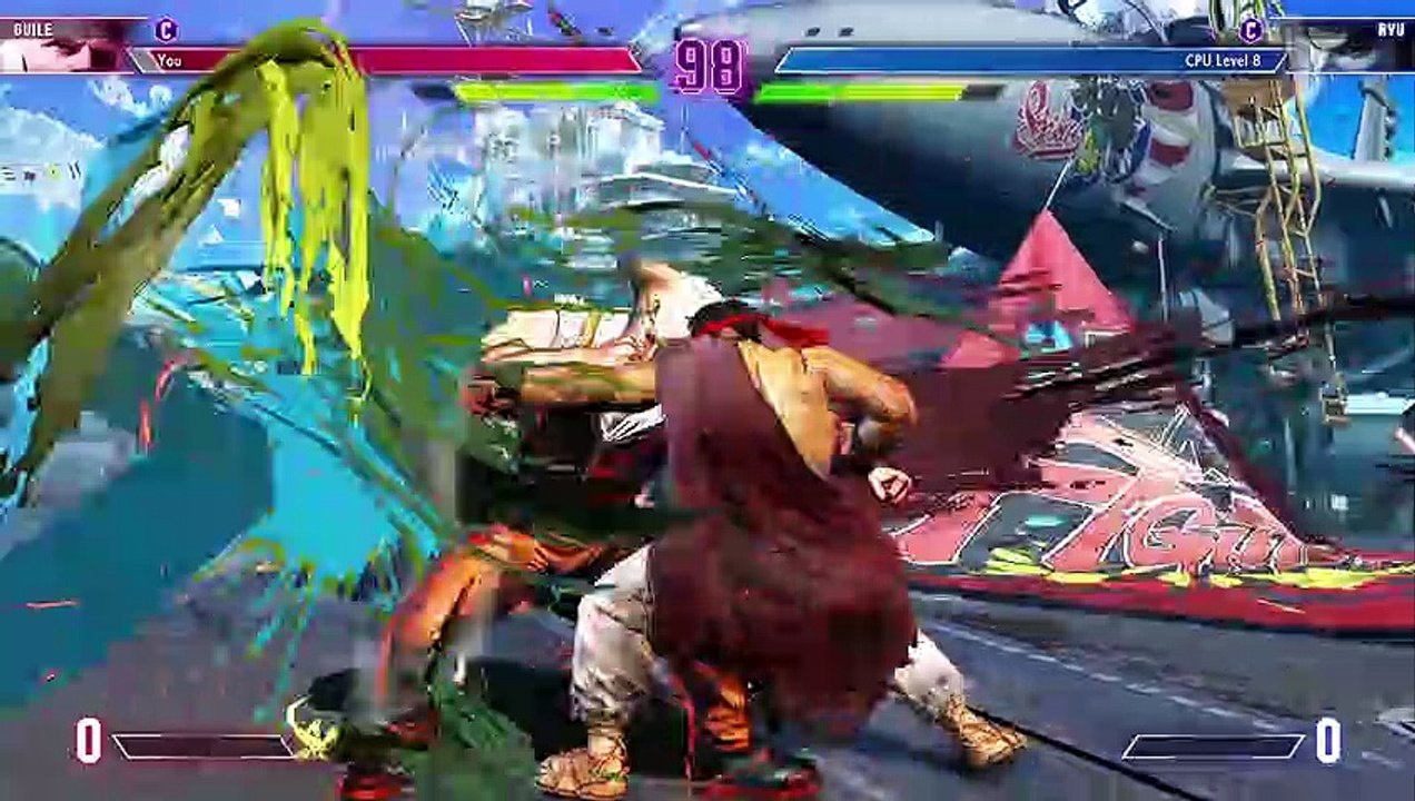 Guile vs Ryu (Street Fighter 6 Gameplay)